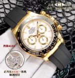 C1 Factory ROLEX Daytona  4131 Movement White Top-Graded Watch